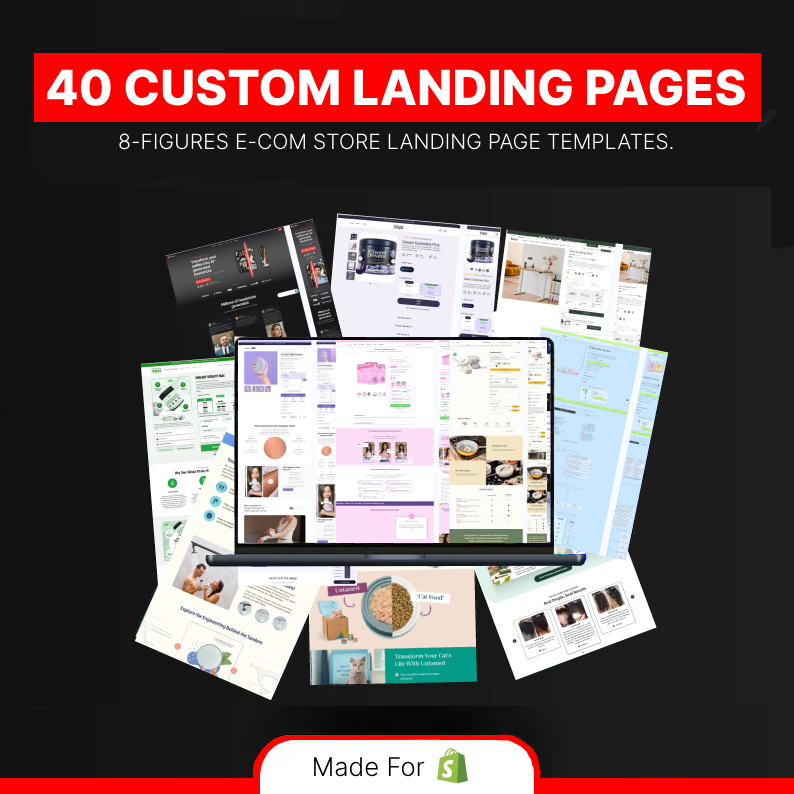 40 Custom Landing Pages