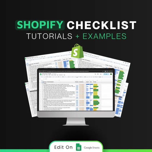 Shopify FULL Store Optimization